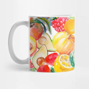 watercolorfruits Mug